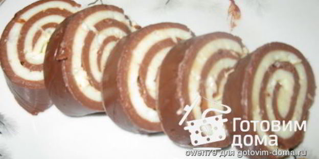 шоколадный рулет