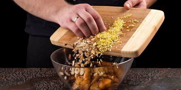 ароматный яблочный штрудель