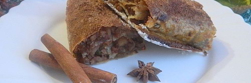 Богатый штрудель из лаваша