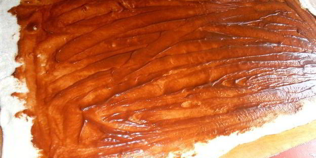 чернично-сливочный штрудель