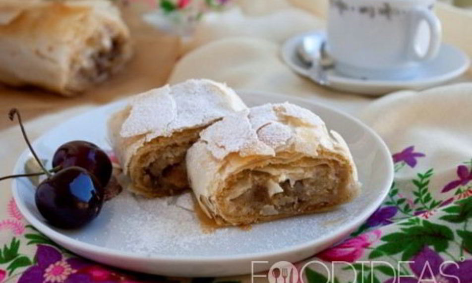 Рецепт грушевого штруделя