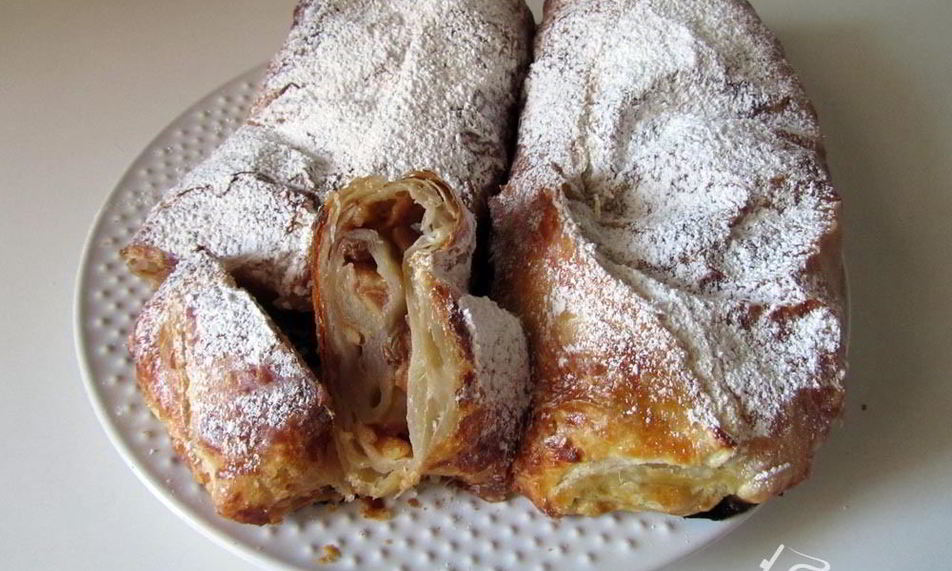 Рецепт итальянского яблочного штруделя