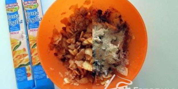 итальянский яблочный штрудель