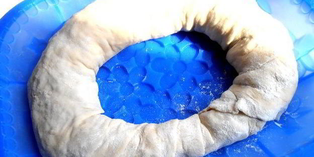 хрустящий постный штрудель с ароматной полезной начинкой