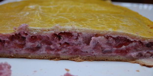 клубничный штрудель с рикоттой