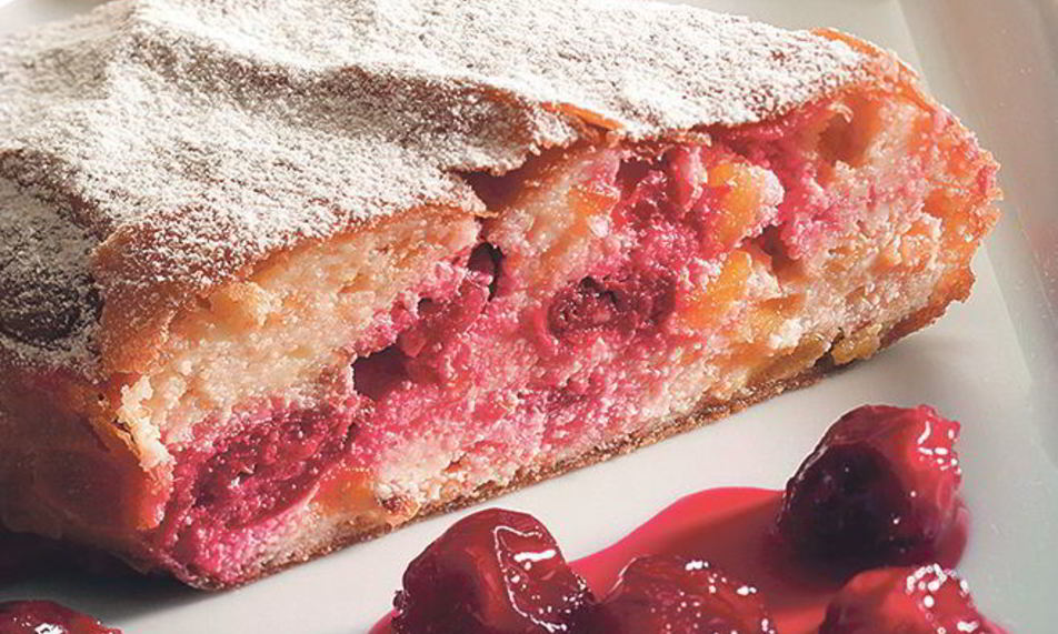 Рецепт немецкого штруделя с творогом