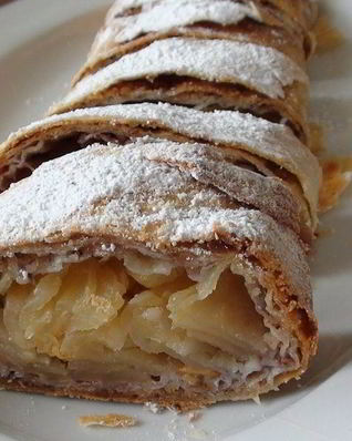 Постный штрудель