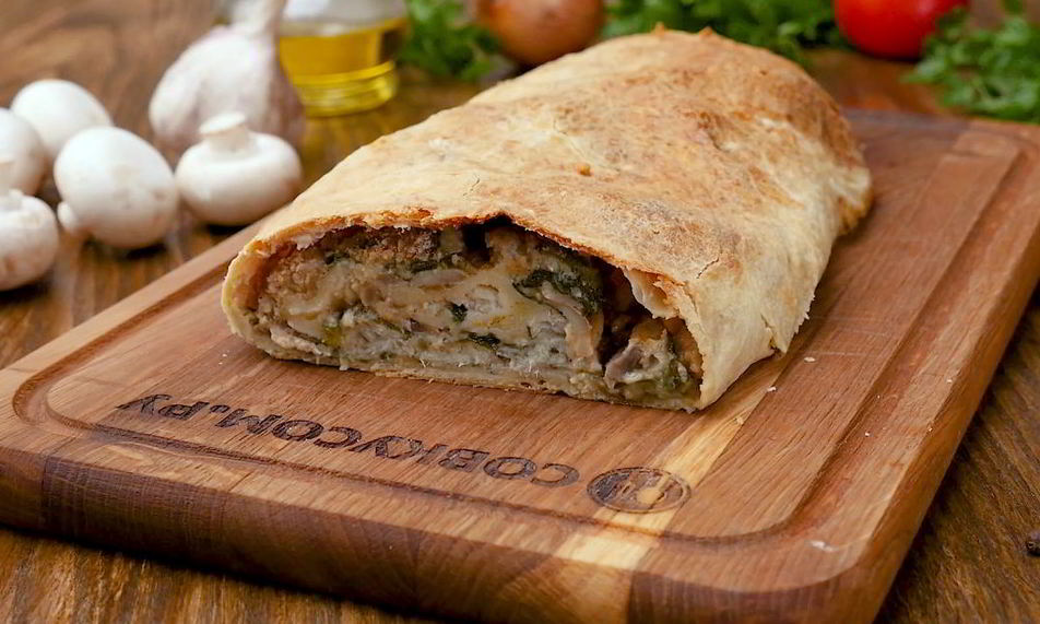 Рецепт рыбного штруделя