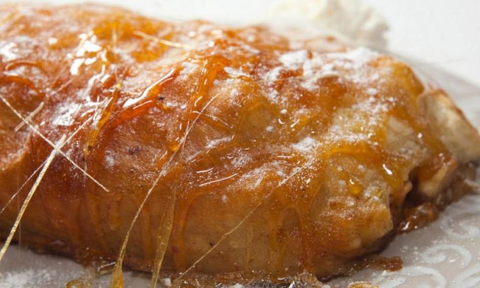 Рецепт штруделя карамельного вихрь