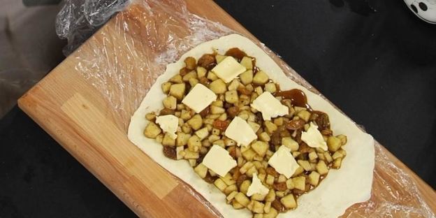 штрудель карамельный вихрь