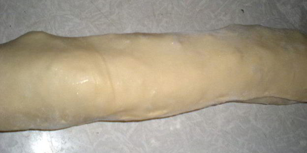 штрудель с ботвой