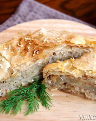 Штрудель с капустой