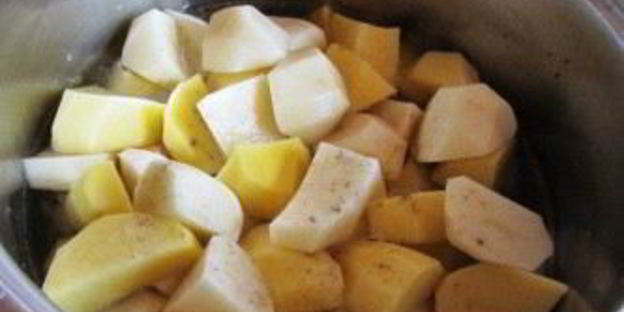 штрудель с курицей и картошкой