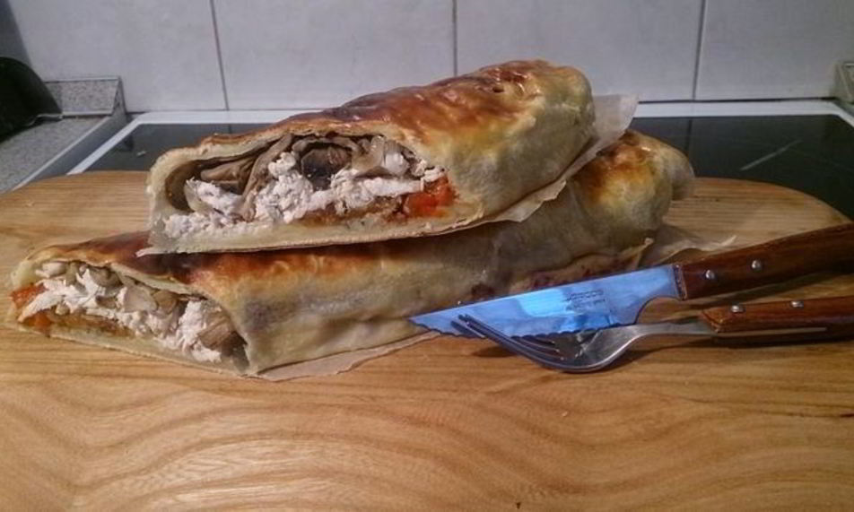 Рецепт штруделя с курицей