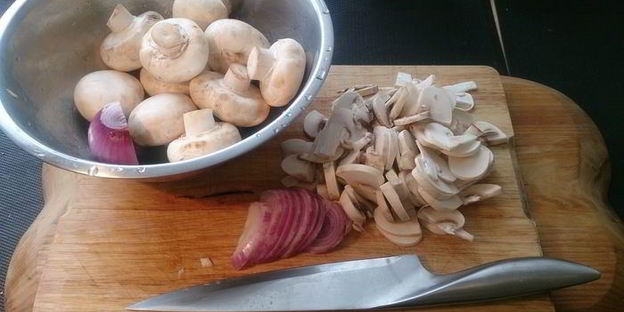 штрудель с курицей