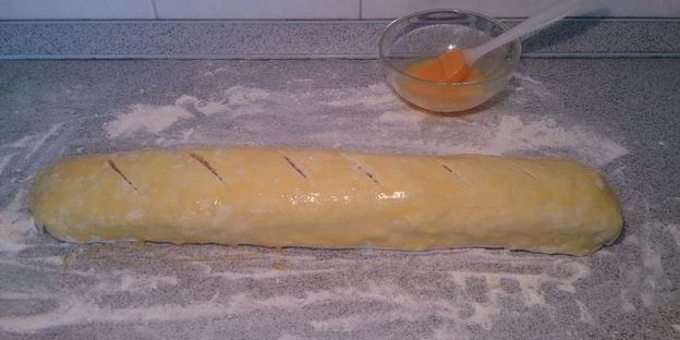 штрудель с курицей