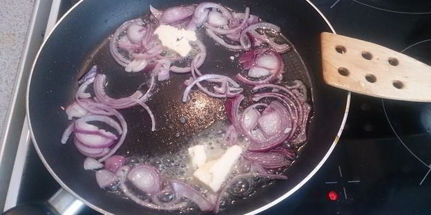 штрудель с мясом