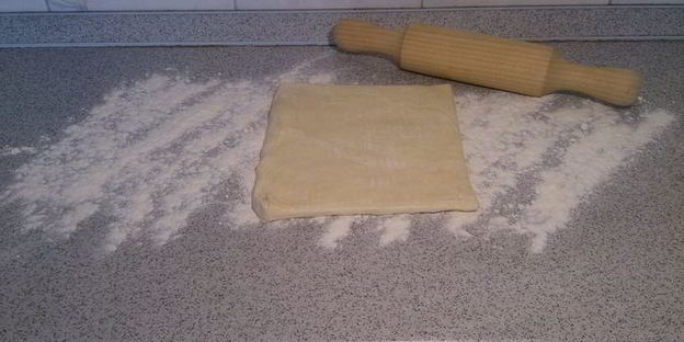 штрудель с мясом