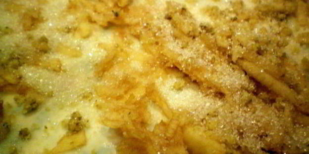 штрудель с яблоками и орехами