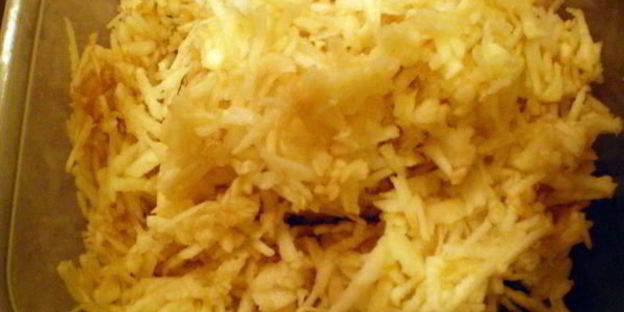 штрудель с яблоками и орехами