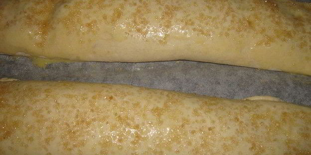 штрудель с яблоком и тыквой