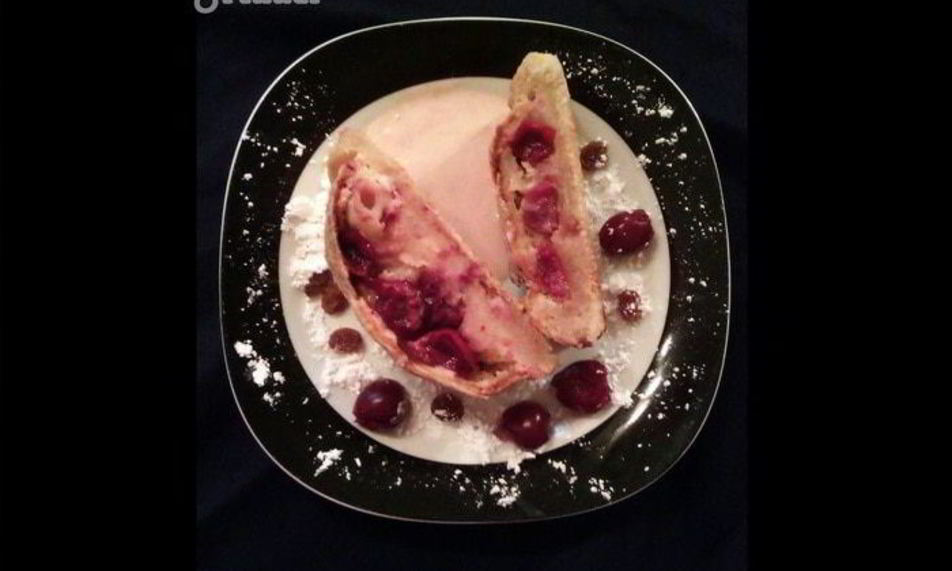 Рецепт штруделя снежная вишня