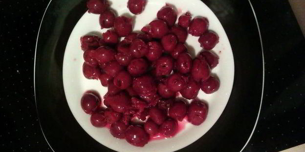 штрудель снежная вишня