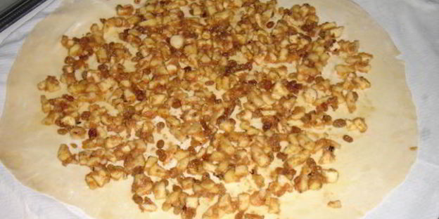 тесто фило и яблочный штрудель из него