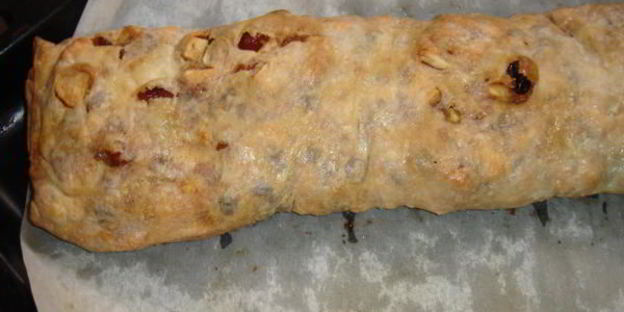 тесто фило и яблочный штрудель из него