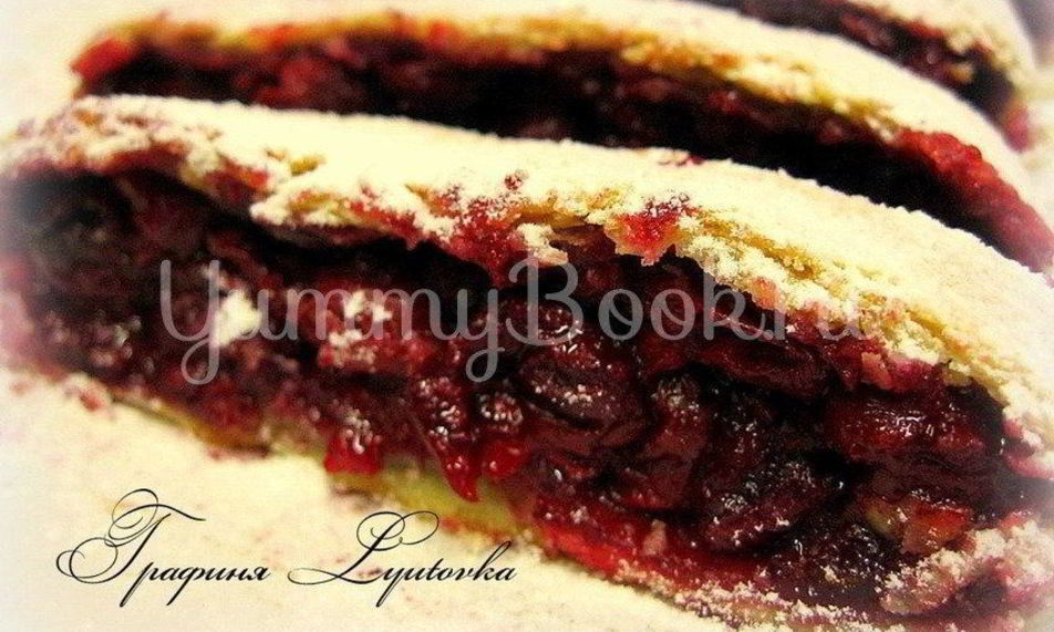 Рецепт вишневого штруделя