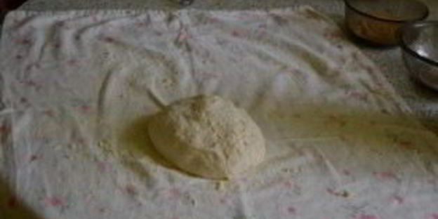 яблочный штрудель из бездрожжевого теста