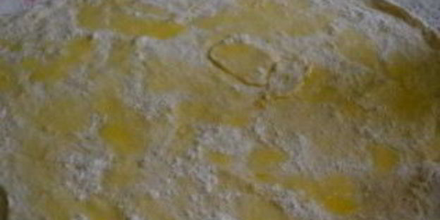 яблочный штрудель из бездрожжевого теста