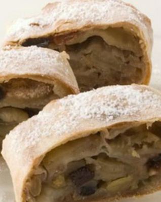 Яблочный штрудель по-австрийски