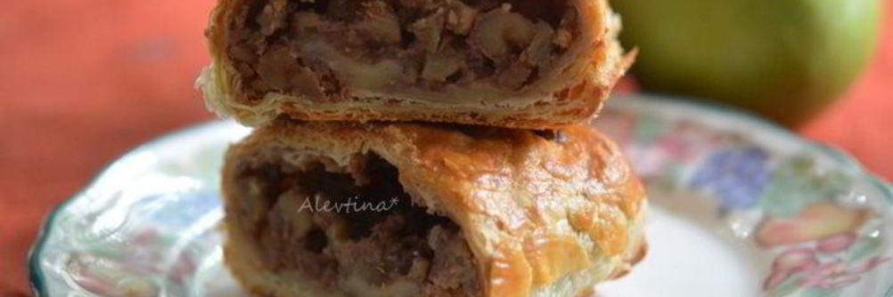 Яблочный штрудель по-простому