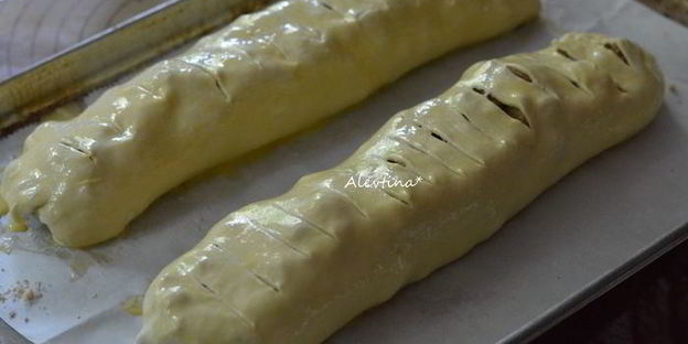 яблочный штрудель по-простому