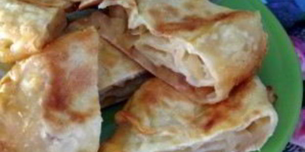 яблочный штрудель в мультиварке