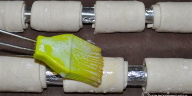 слоеные трубочки с вареной сгущенкой