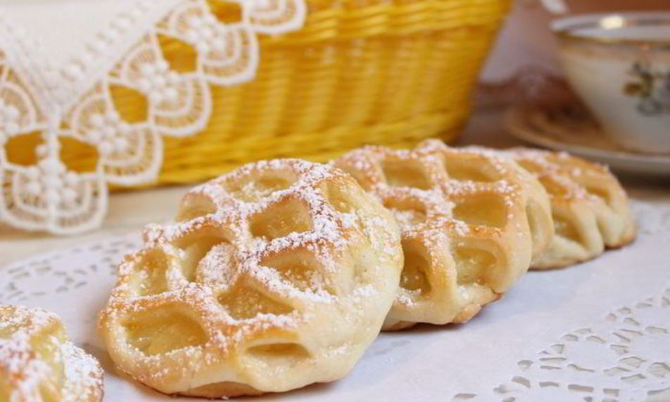 Рецепт слоек с ананасом