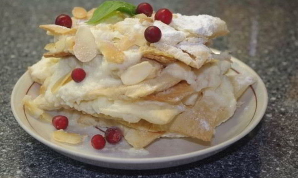Рецепт слоек с кремом патисьер