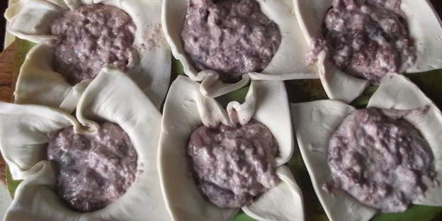 слойки с куриной печенью пролиски