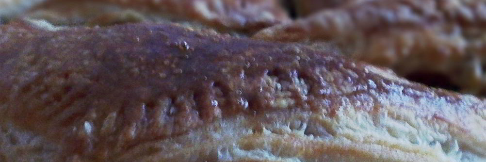 Слойки с овощами и сыром