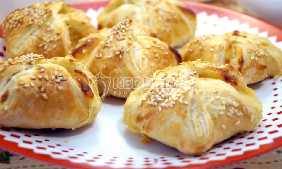 Рецепт слоек с сыром