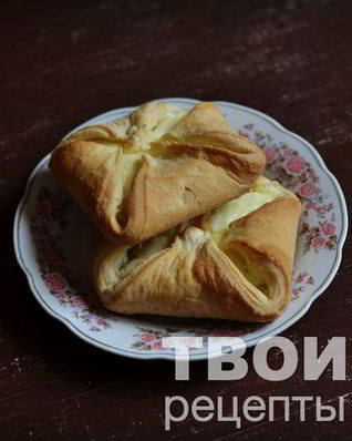 Слойки с творогом