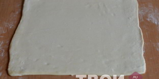 слойки с творогом