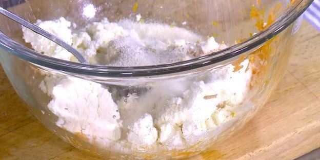 морковно-цитрусовые сырники