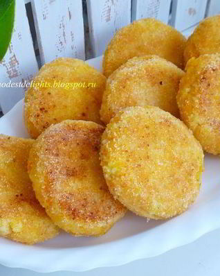 Морковные сырники