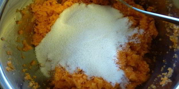 морковные сырники