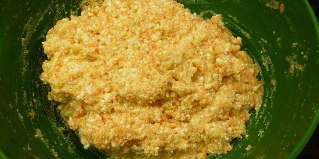 морковные сырники