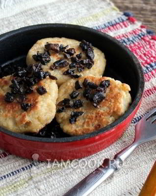 Несладкие сырники из тофу