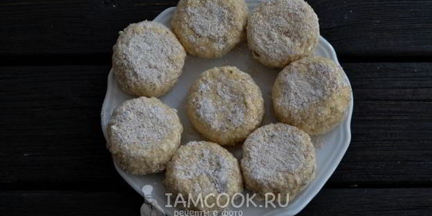 пышные сырники на сковороде